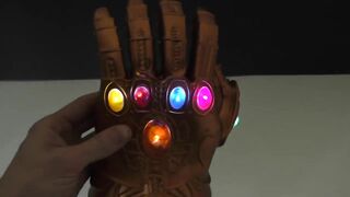 EXPERIMENT: LAVA VS THANOS Infinity Gauntlet in Avengers