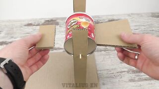 How To Make Trash Can Machine Which Gives Skittels For Garbage