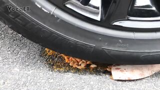 Crushing Crunchy & Soft Things by Car - Satisfying videos - Car vs Vegetables