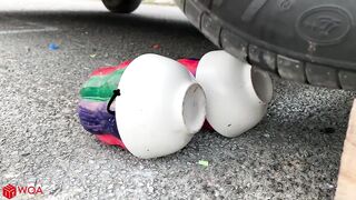 Experiment Car vs Jelly ,Toothpaste, Coca Cola | Crushing Crunchy & Soft Things by Car |Woa Doodland