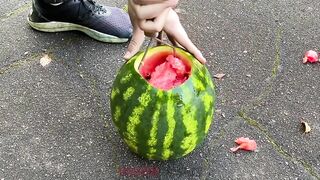 Experiment: Watermelon Vs Rocket
