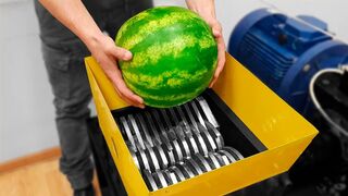 Experiment: Shredding Watermelon