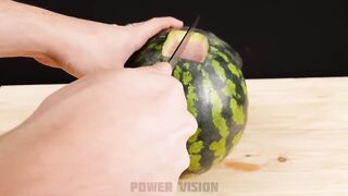 Experiment: Lava Vs Watermelon!