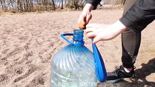 Experiment: Sprite, Mentos and Giant Balloon!