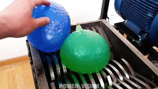 Shredding Giant Balloons | 10 Tests with Orbeez