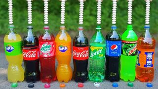 Mirinda, Coca Cola, Sprite and other Popular Sodas Vs Mentos