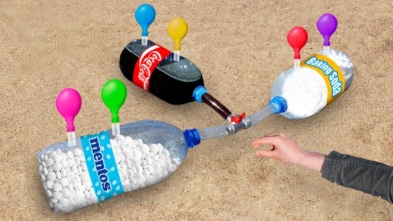 research on coke and mentos experiment