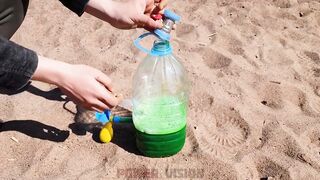 Experiment: Sprite, Mentos and Balloons!