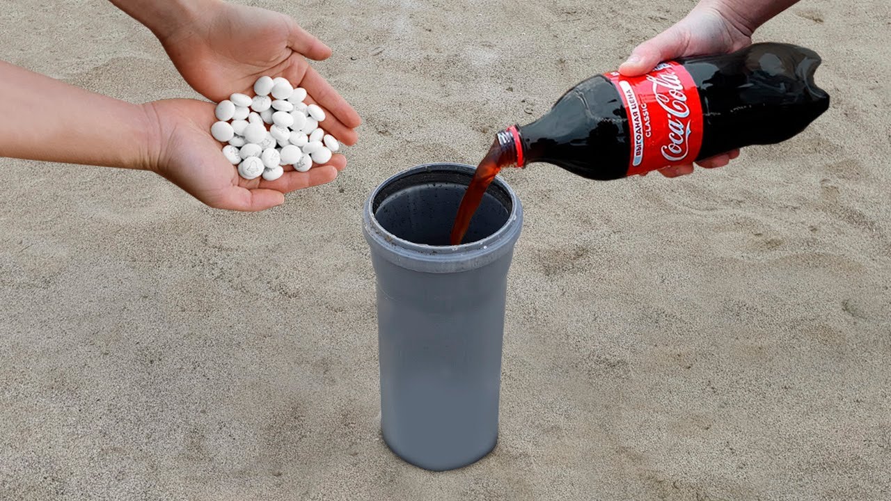 coke mentos and baking soda experiment