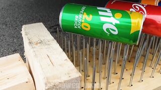 Experiment: Coca Cola, Fanta, Sprite and Mentos Underground!