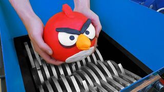Experiment Shredding Machine and Angry Birds!