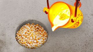 Experiment: Popcorn and Lava Underground