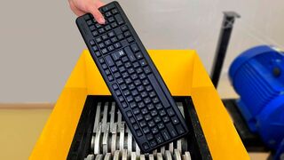 Experiment: Shredder Vs Keyboard