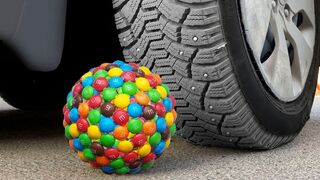 Experiment: Car vs Candy Ball