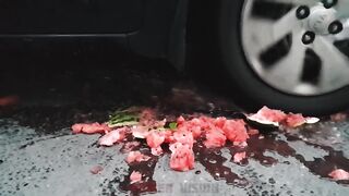 Experiment: Car Vs Watermelon