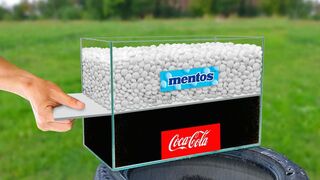 Experiment: Coca Cola and Mentos