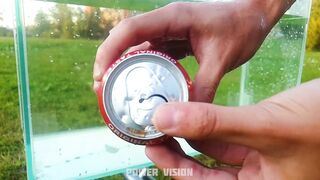 Experiment: Coca Cola and Gun Under Water