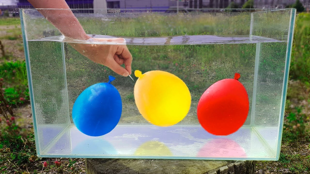 Water Balloon Science Experiment