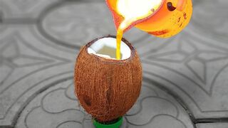 Experiment: Lava Vs Coconut