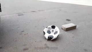 Experiment: Lava Vs Soccer Ball