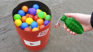 Experiment: Firecracker Vs Balloons