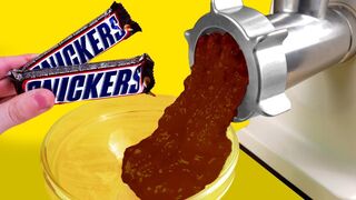 Experiment: Meat Grinder Vs Snickers