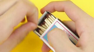 5 CRAZY LIFE HACKS WITH MATCHES