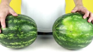 3 AWESOME LIFE HACKS WITH WATERMELON