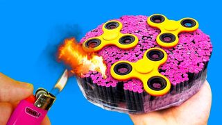3 CRAZY EXPERIMENTS WITH FIDGET SPINNER