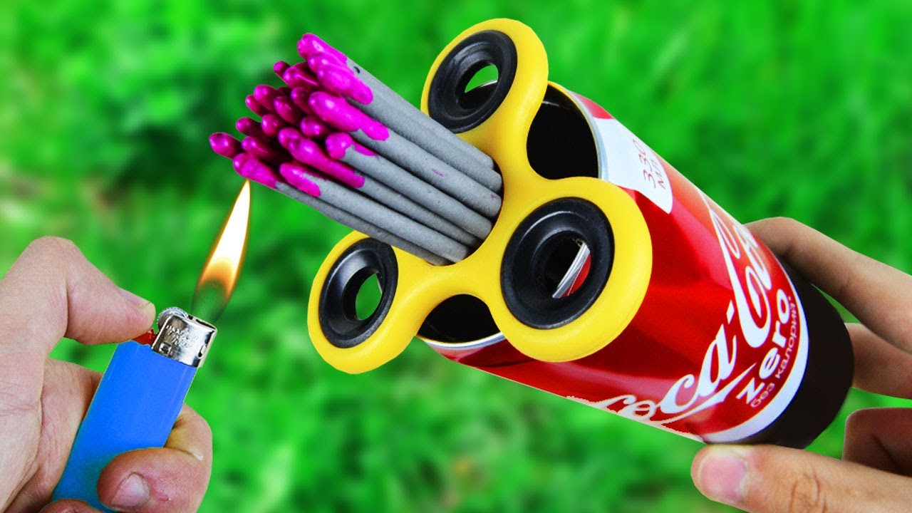 Amazing Experiment Fidget Spinner & Sparklers