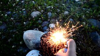 Amazing Experiment Fidget Spinner & 1000 Sparklers