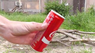 EXPERIMENT Slingshot VS Coca-Cola