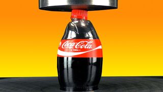 EXPERIMENT: Coca-Cola under Hydraulic Press