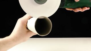 Coca-Cola Vs Paper Angle  grinder