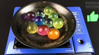Experiment Glowing 1000 Degree Pan and ORBEEZ
