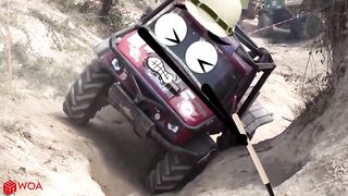 Off Road Truck Mud Race | Extrem off road 8X8 Truck Tatra - Woa Doodles Funny Videos