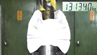 How Strong is Paper? 1500 Sheets of Paper Vs. 150 Ton Hydraulic Press