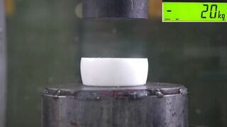 Which is the Strongest Plastic? Hydraulic Press Test!
