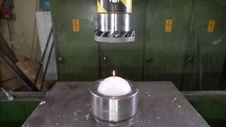 Crushing Candles with 3D Printed Steel Press Tool