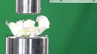 How Strong is Chemical Metal? Hydraulic Press Test!
