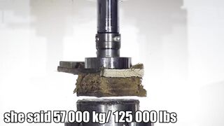 How Much Weight Can a Single Pallet Hold? Hydraulic Press Test!