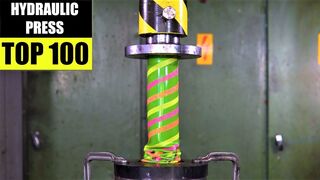 Top 100 Best Hydraulic Press Moments VOL 2 | Satisfying Crushing Compilation