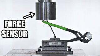 How Strong Are Different Pliers? Hydraulic Press Test!