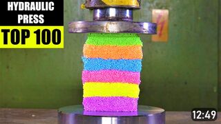 Top 100 Best Hydraulic Press Moments | Satisfying Crushing Compilation