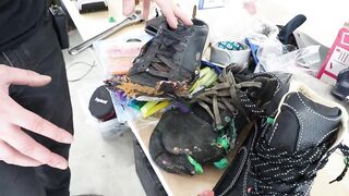 Safety Shoes Vs. World's Fastest Press |  at 10,000 fps