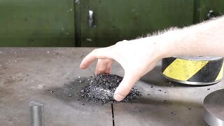 Can You Turn Metal Shavings into Solid Steel with Hydraulic Press
