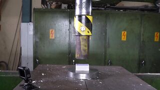 Which Is The Most Explosive Paper in Hydraulic Press? 150 Ton Hydraulic Press Test