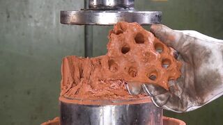 How Strong are Bricks? Hydraulic Press Test!