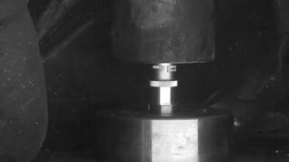 Is It Safe to Press Bearings Using Sockets? Hydraulic Press Test!