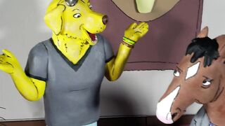 Crushing the BoJack Crossover Episode Meme With Hydraulic Press